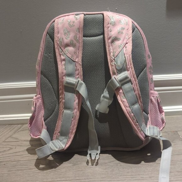 Pottery Barn Mackenzie Critter Glitter Pink Backpack & Lunch Box -Good Condition - Picture 6 of 9